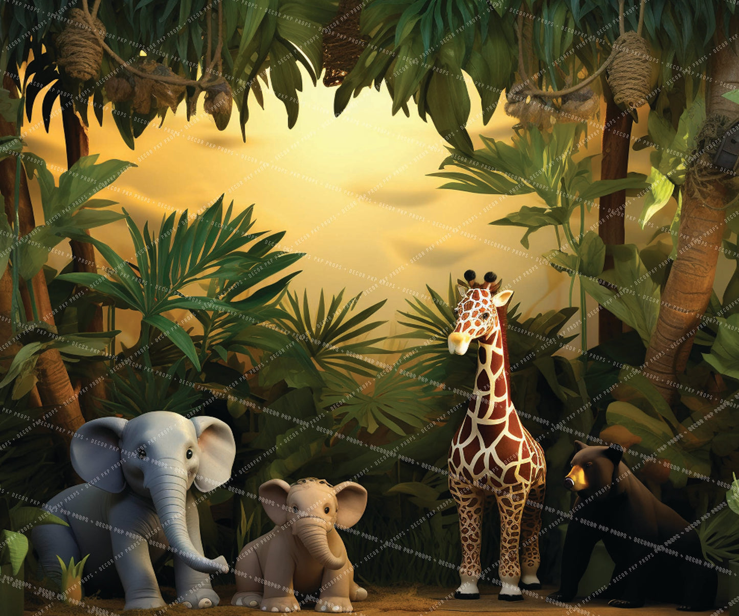 Jungle Animals Dainty - VP