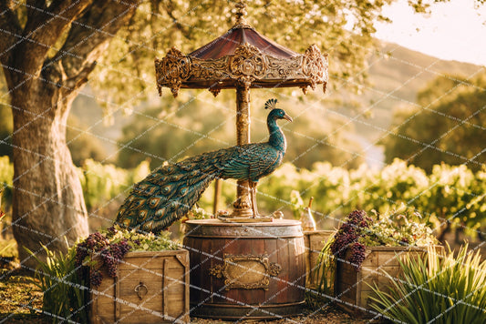 {HAUTE COUTURE} Collection - Peacock Vogue