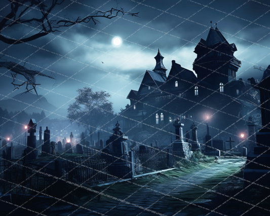 Haunted Mansion Cemetery - AS