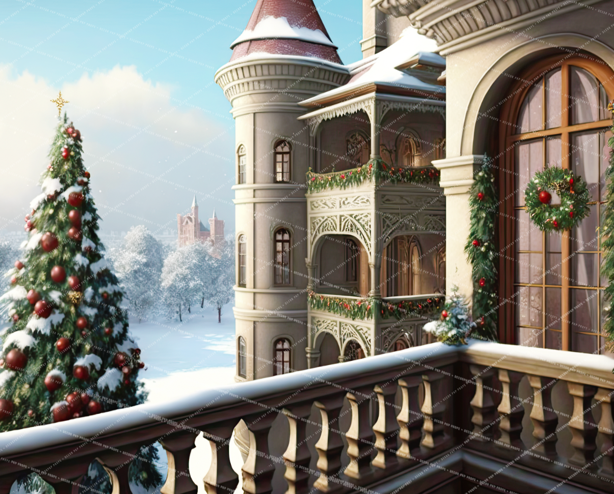 CHRISTMAS CASTLE BALCONY - PKP