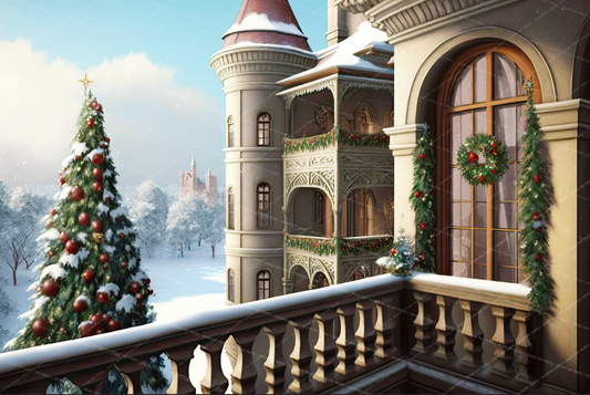 CHRISTMAS CASTLE BALCONY - PKP