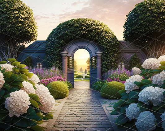 SUNSET HYDRANGEA GARDEN 2