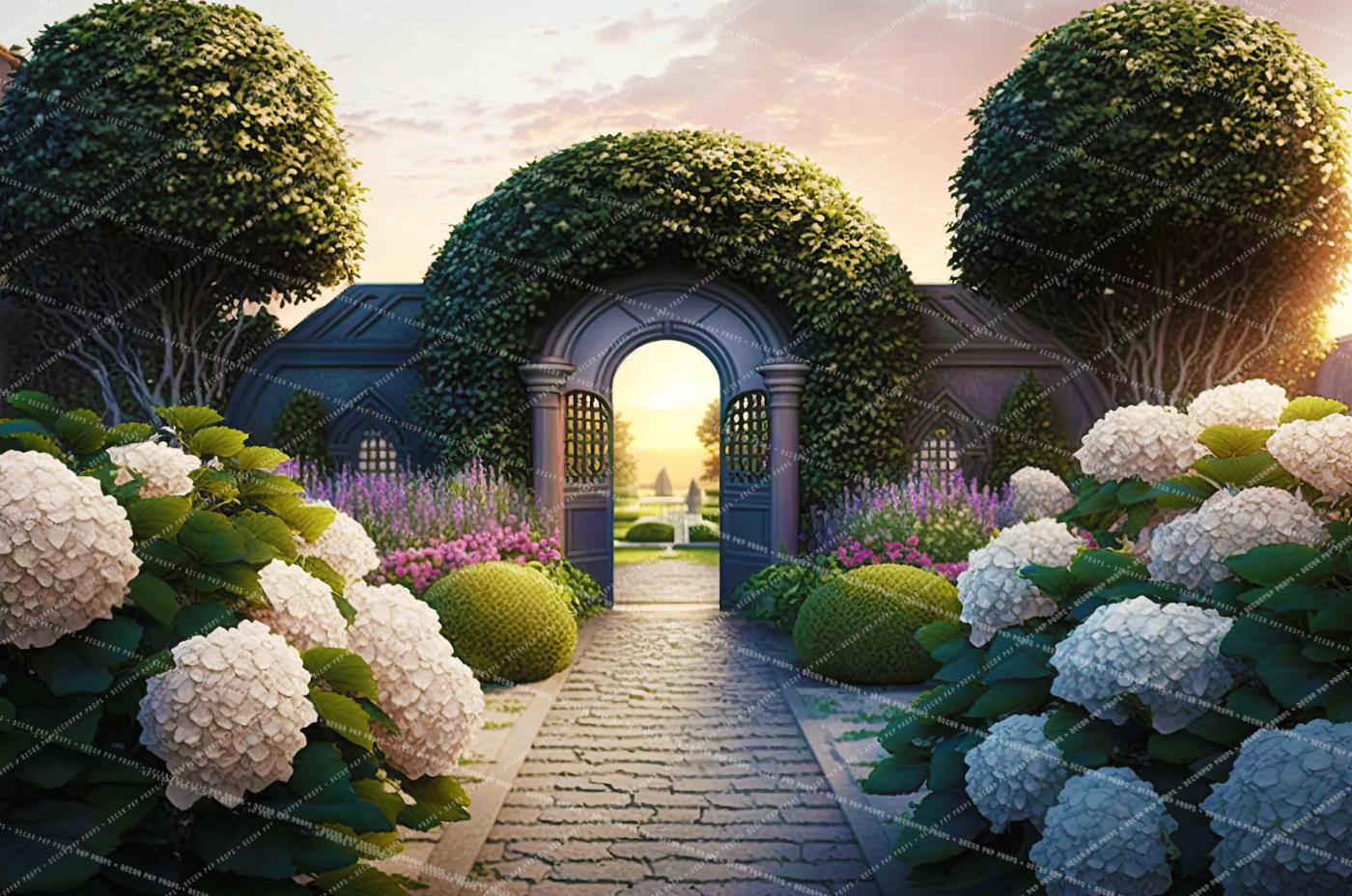 SUNSET HYDRANGEA GARDEN 2