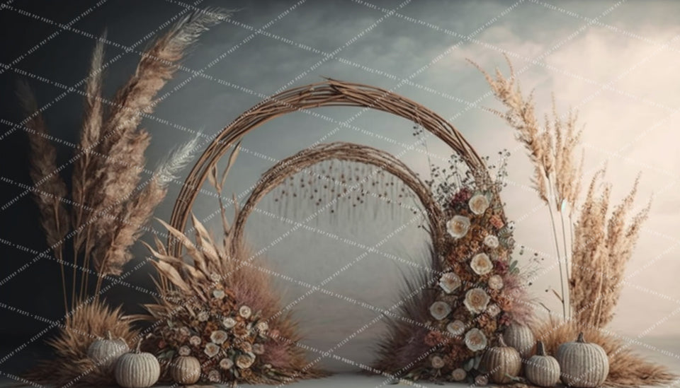 Ocean Fall Boho Arch