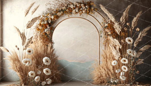 Painterly Neutrals and Desert Scenes Arch