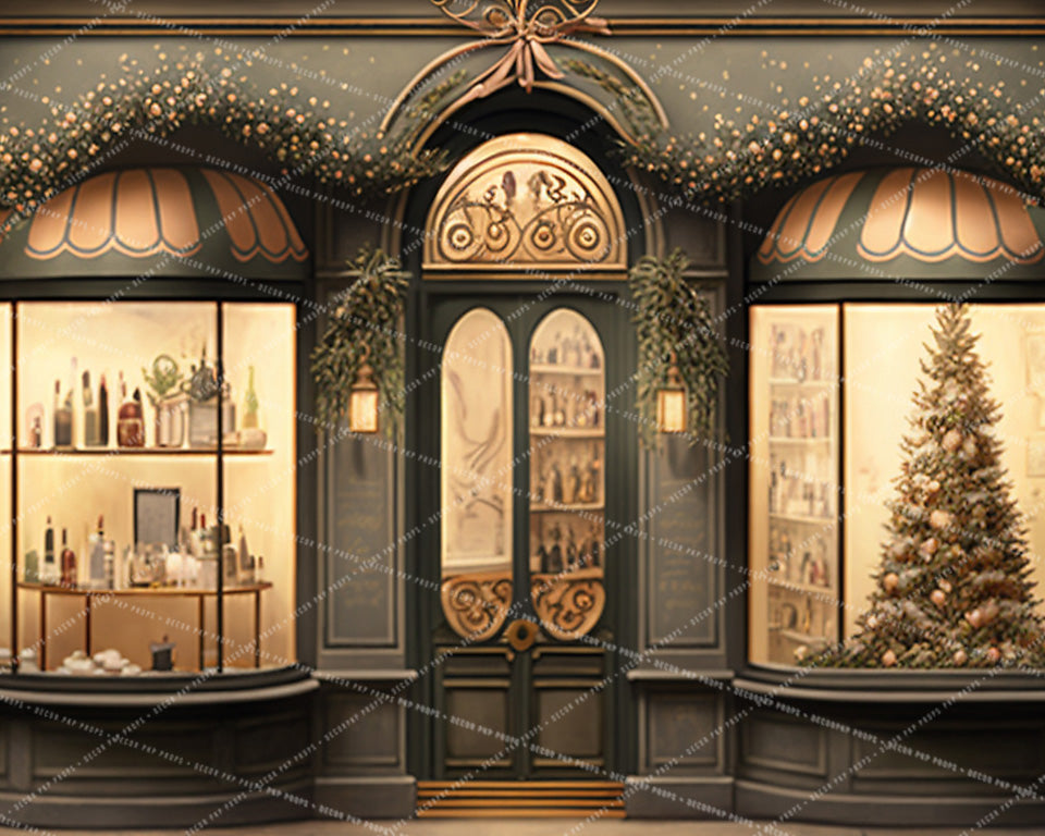 Painterly Winter Shoppe - AS