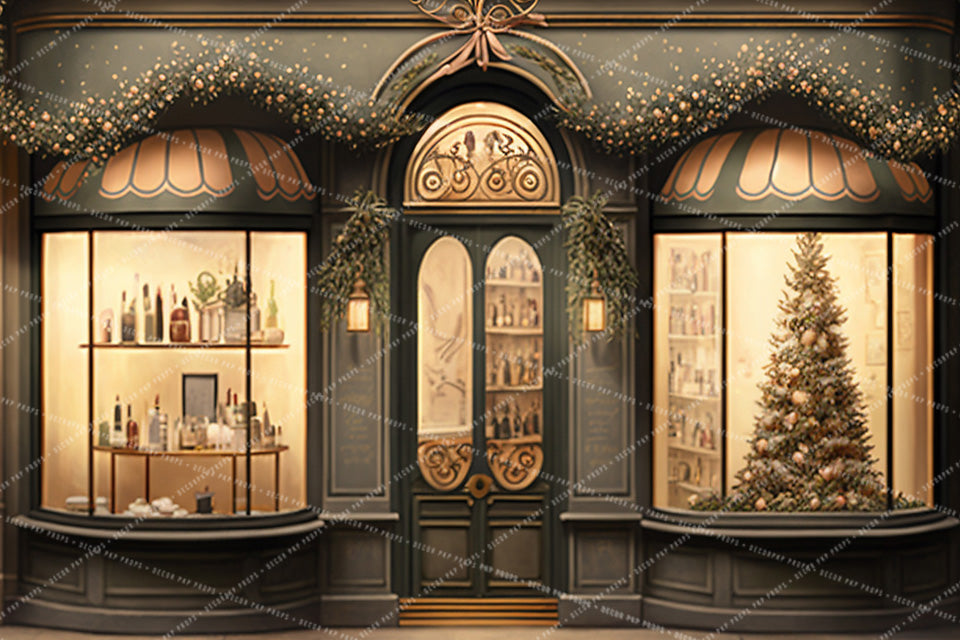 Painterly Winter Shoppe - AS
