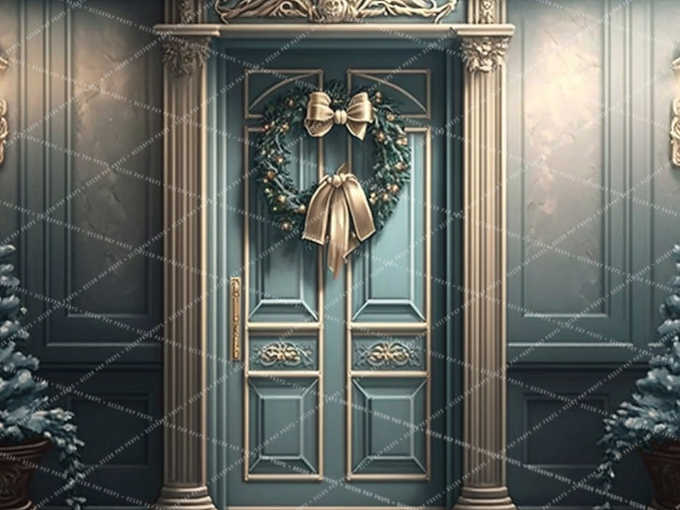 Pretty Elegant Holiday Door - AS
