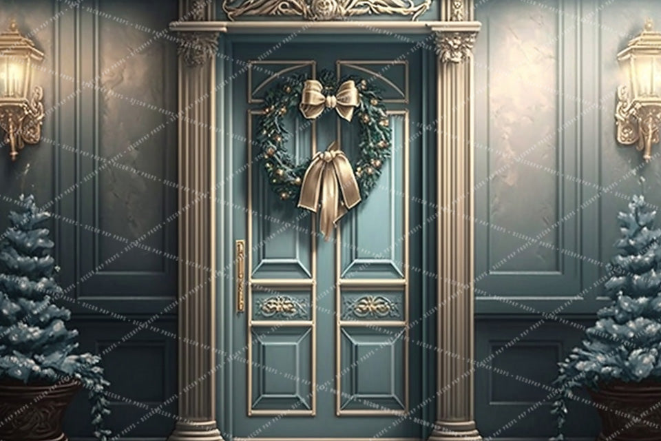 Pretty Elegant Holiday Door - AS