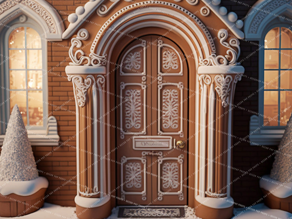 Spiced Gingerbread Doorway - AS