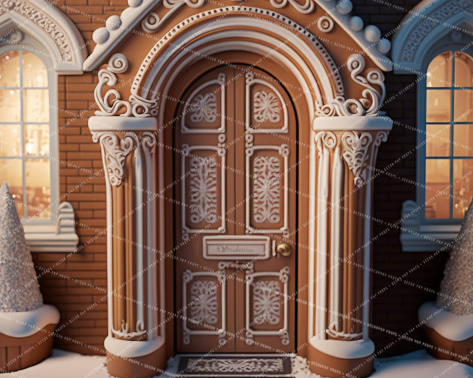 Spiced Gingerbread Doorway - AS
