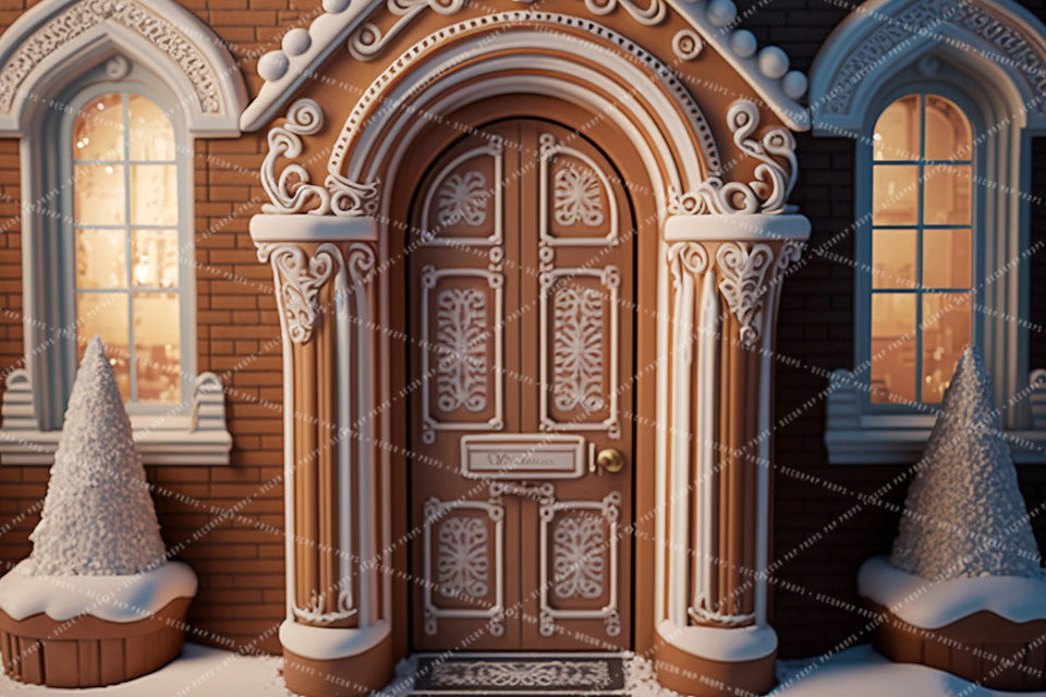 Spiced Gingerbread Doorway - AS