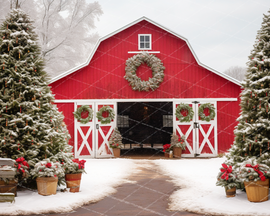 Holiday Red Barn - PKP