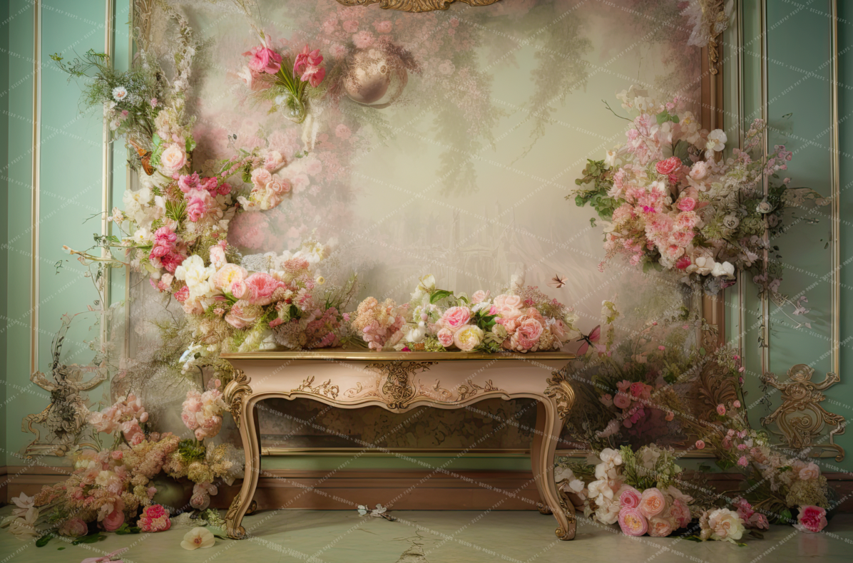 FLORAL GREEN – PKP PROPS & DECOR