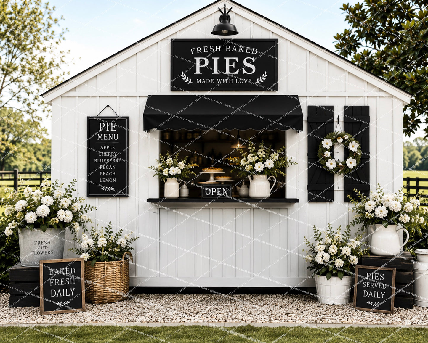 Pie Stand B&W - PKP