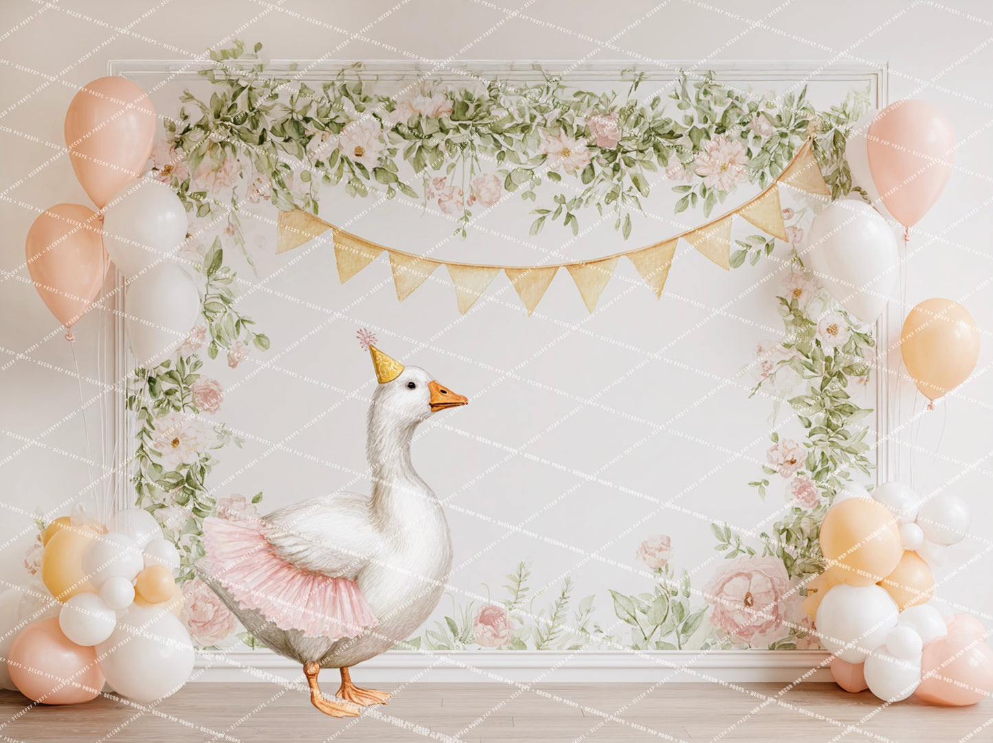 Tutu Goose Watercolor - PKP