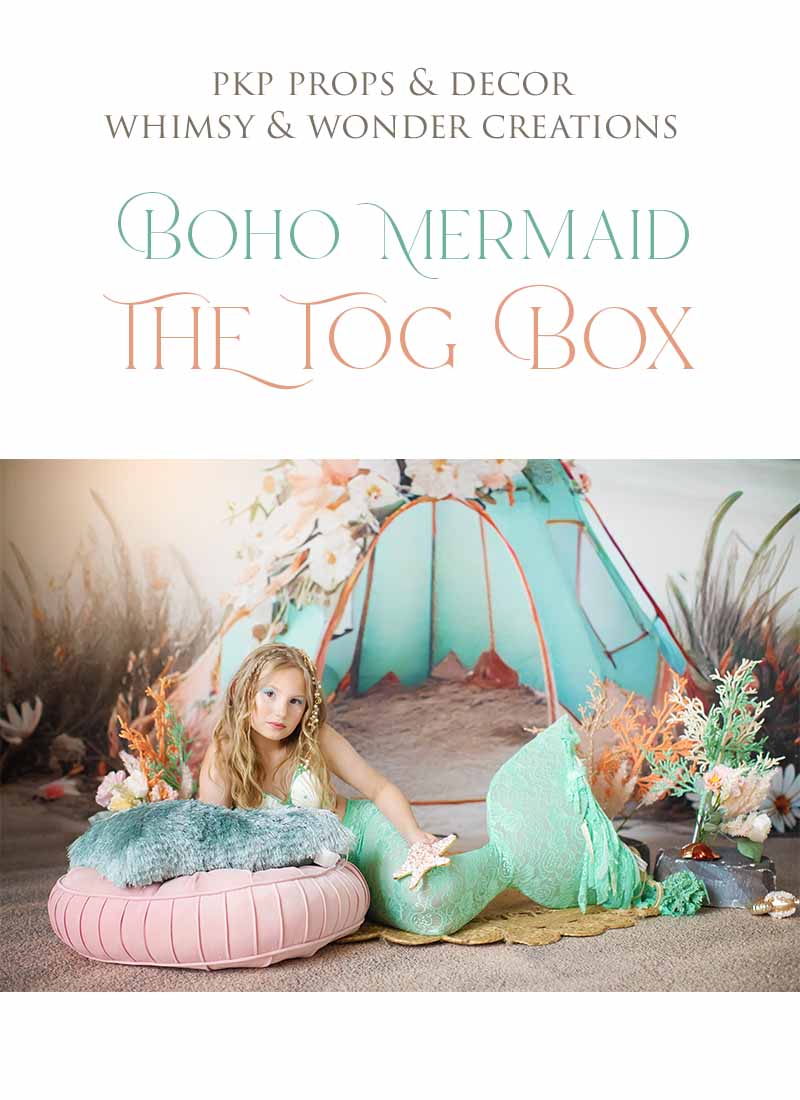 BOHO MERMAID - MERMAID TOG BOX - PREORDER