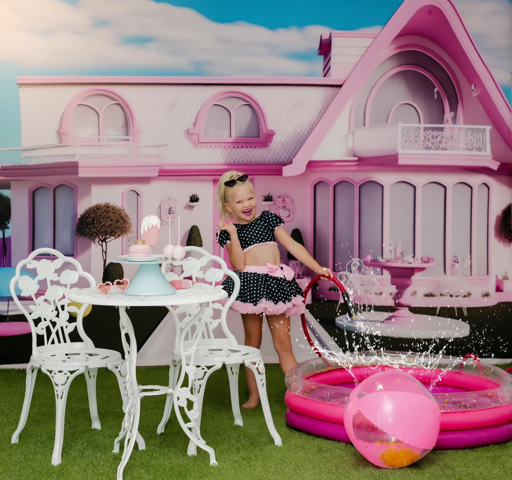 Barbie Dream House Tour In Real Life Barbie Themed House Shop
