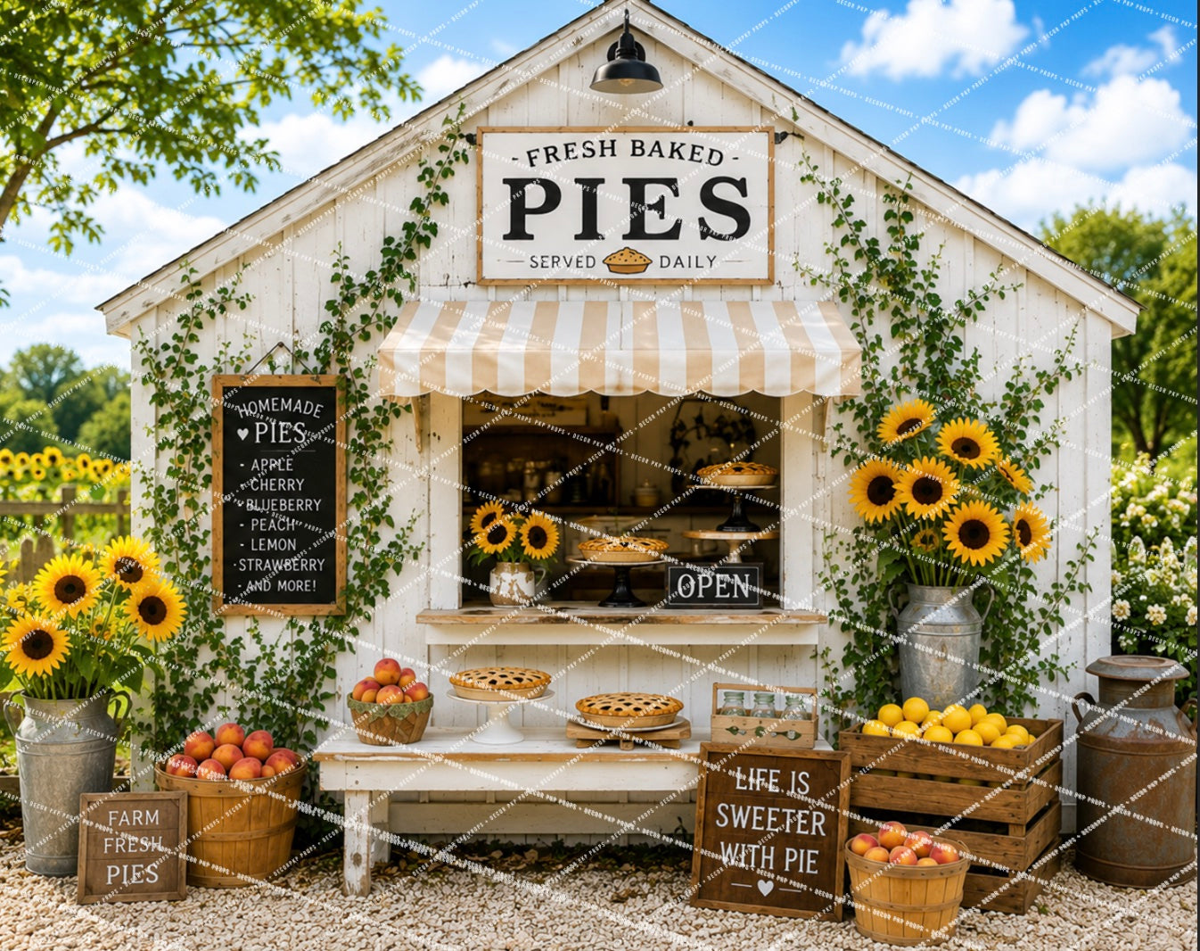 Sunflower Pie Stand - PKP