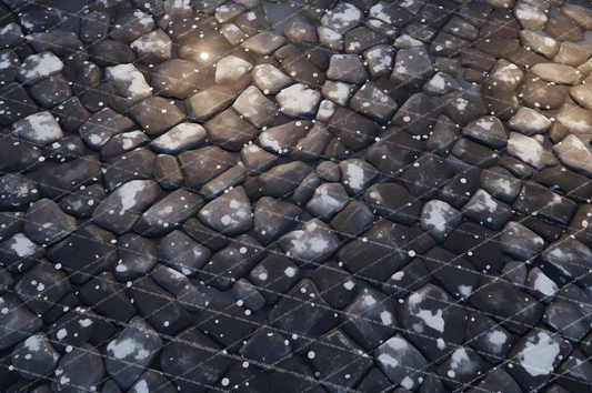 Street Stones Winter  - Floor Drop - MT