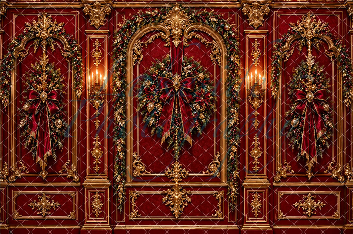 Elegant Christmas Wall 4 - MT