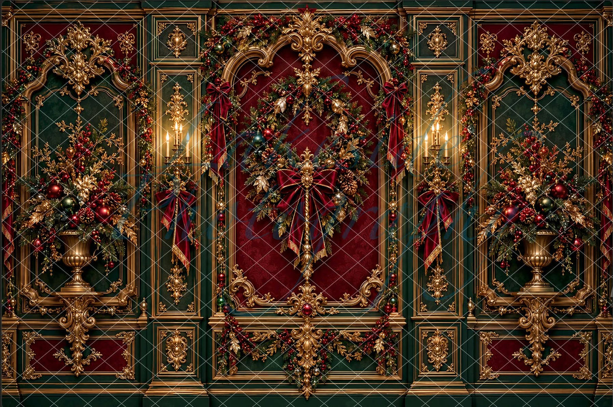 Elegant Christmas Wall 7 - MT