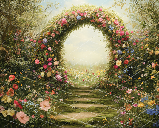 Spring Painted Arch - PKP