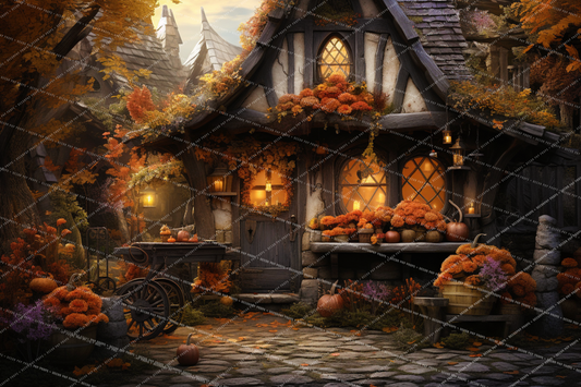 FALL FAIRY HOUSE  - PKP