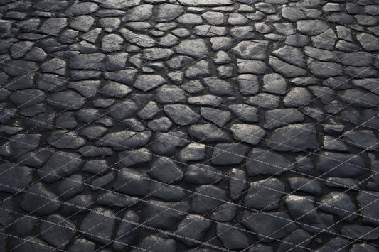 Dark Street Stones Floor - MT