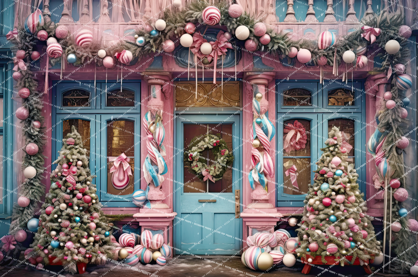 VICTORIAN CHRISTMAS CANDY SHOP - PKP