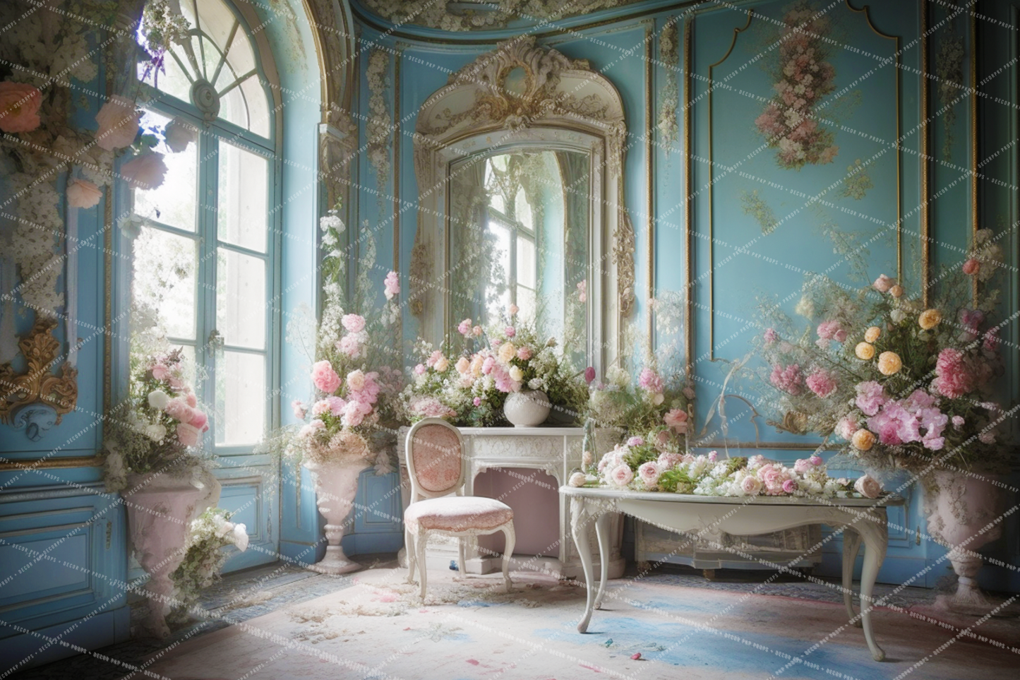 FLORAL SITTING ROOM