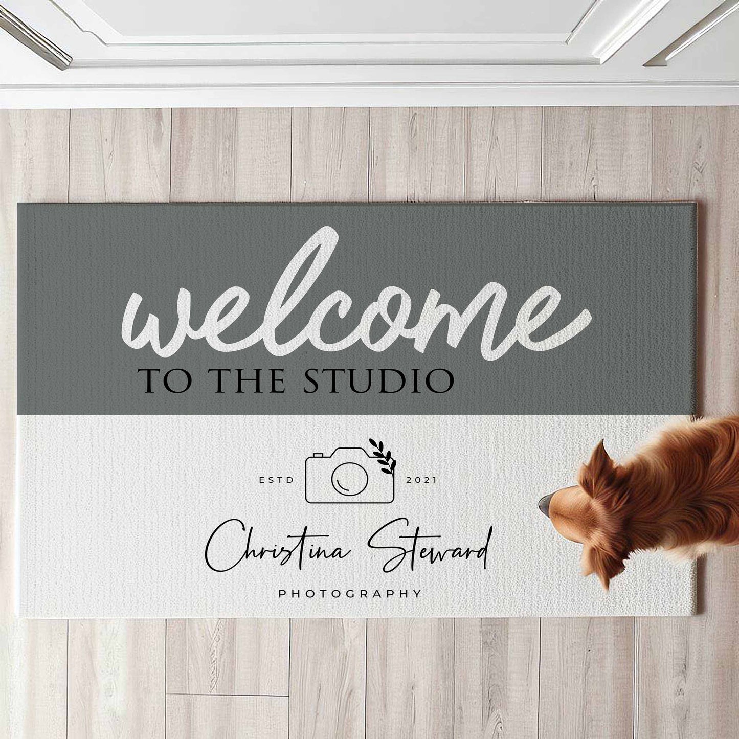 CUSTOM WELCOME DOOR MAT