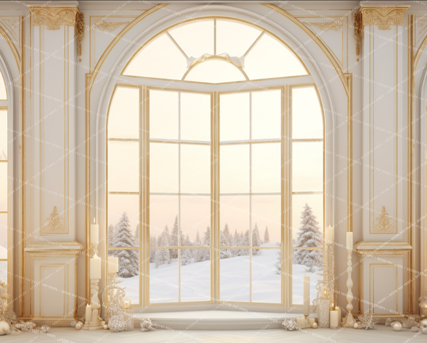 Classical Winter Windows - VH