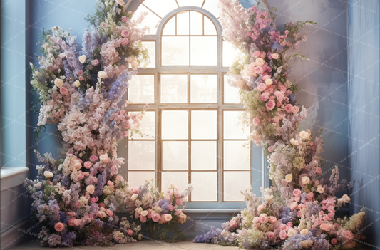 Lavender Summer Window - VH
