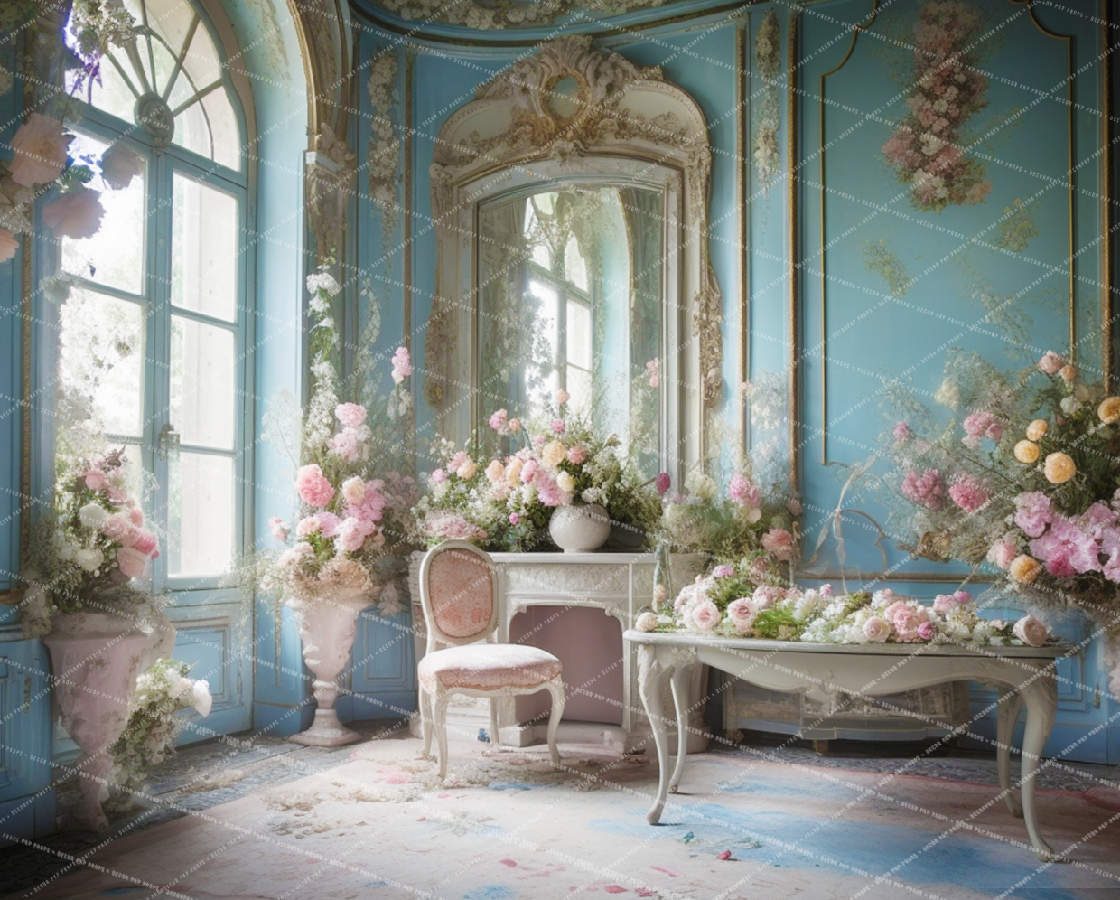 FLORAL SITTING ROOM