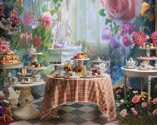 Alice Tea Party - Nycole Evans | Guest Designer