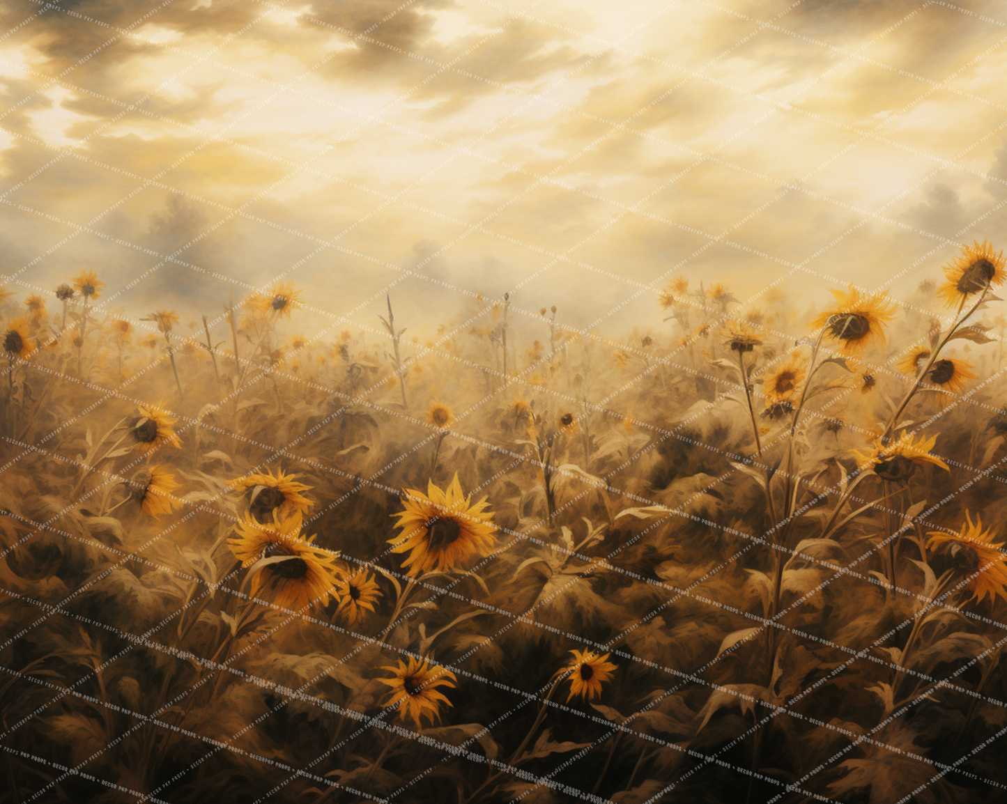 PAINTED SUNFLOWERS - PKP