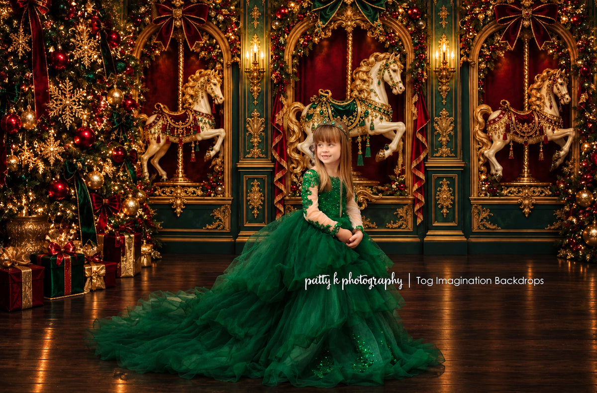 Elegant Christmas Wall Carousel 2 - MT