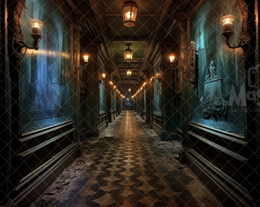 Haunted Mansion Hallway - Nycole Evans | Guest Designer