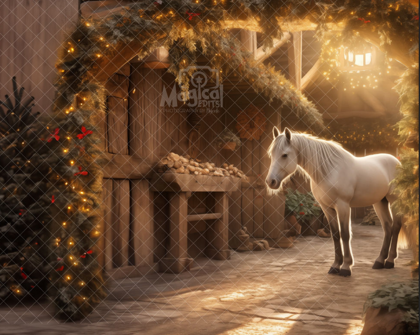 Horse Holiday Barn - Nycole Evans | Guest Designer