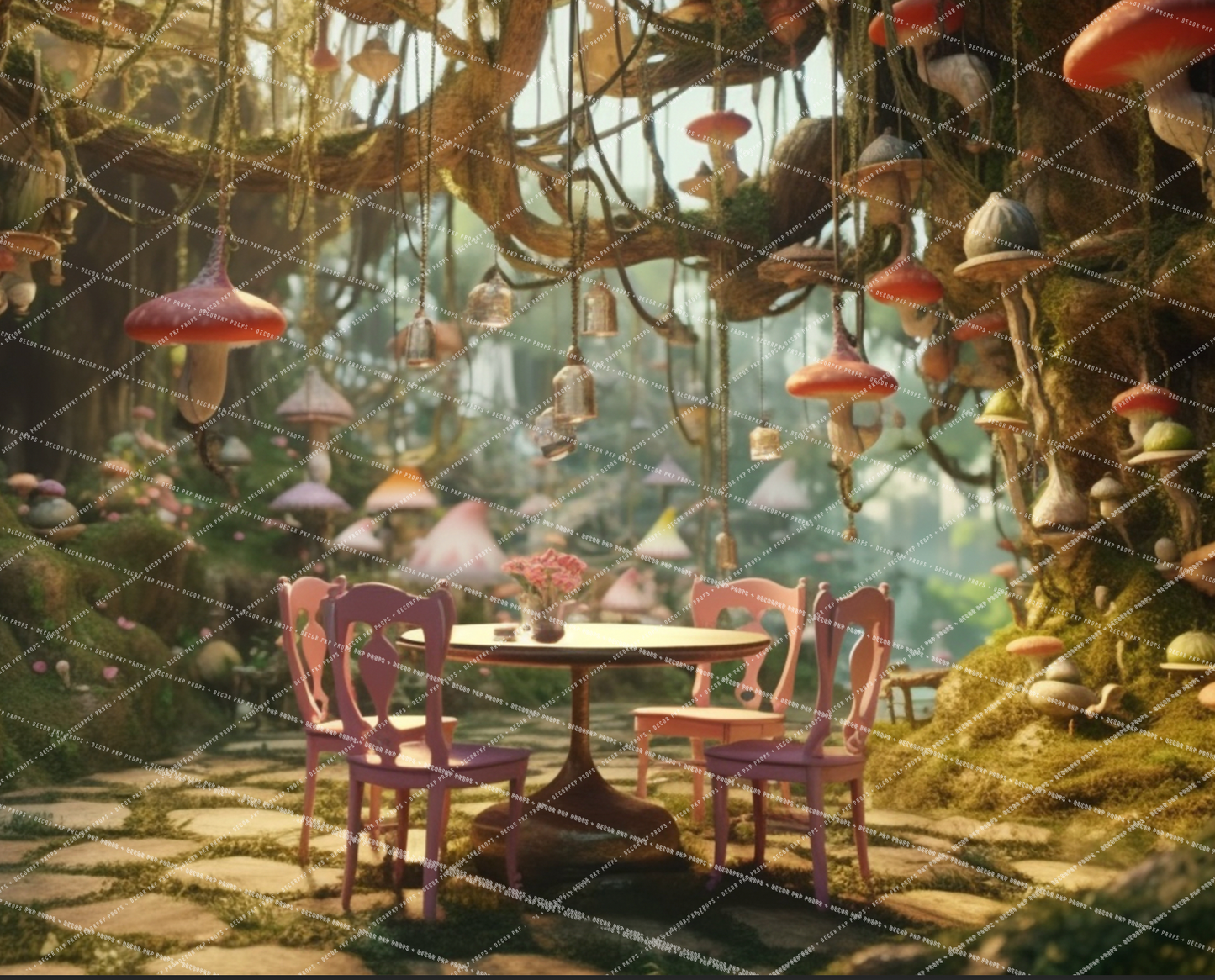 MAD MUSHROOM TEA PARTY - MJ's Timeless Treasures