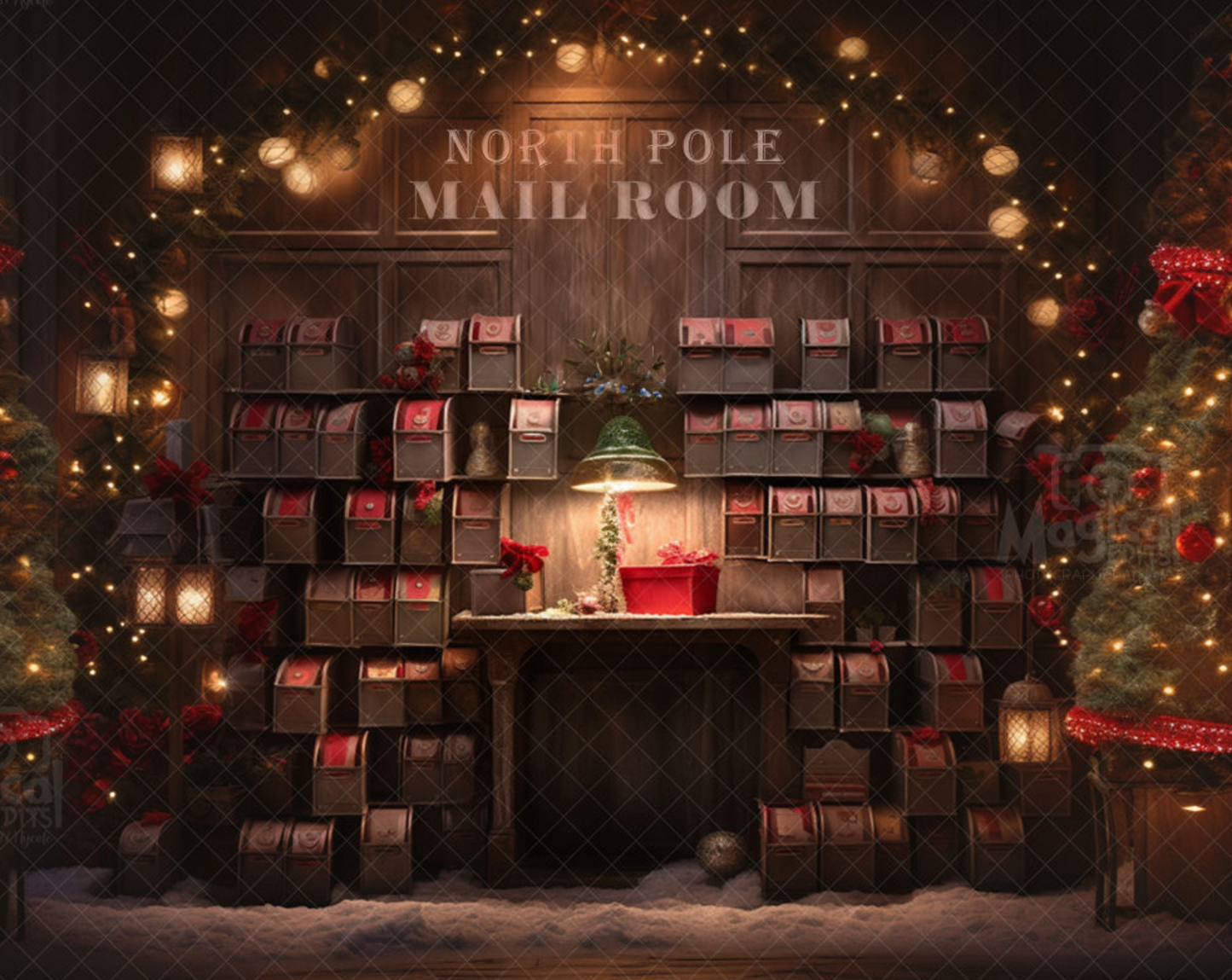 North Pole Mail Room - Nycole Evans | Guest Designer