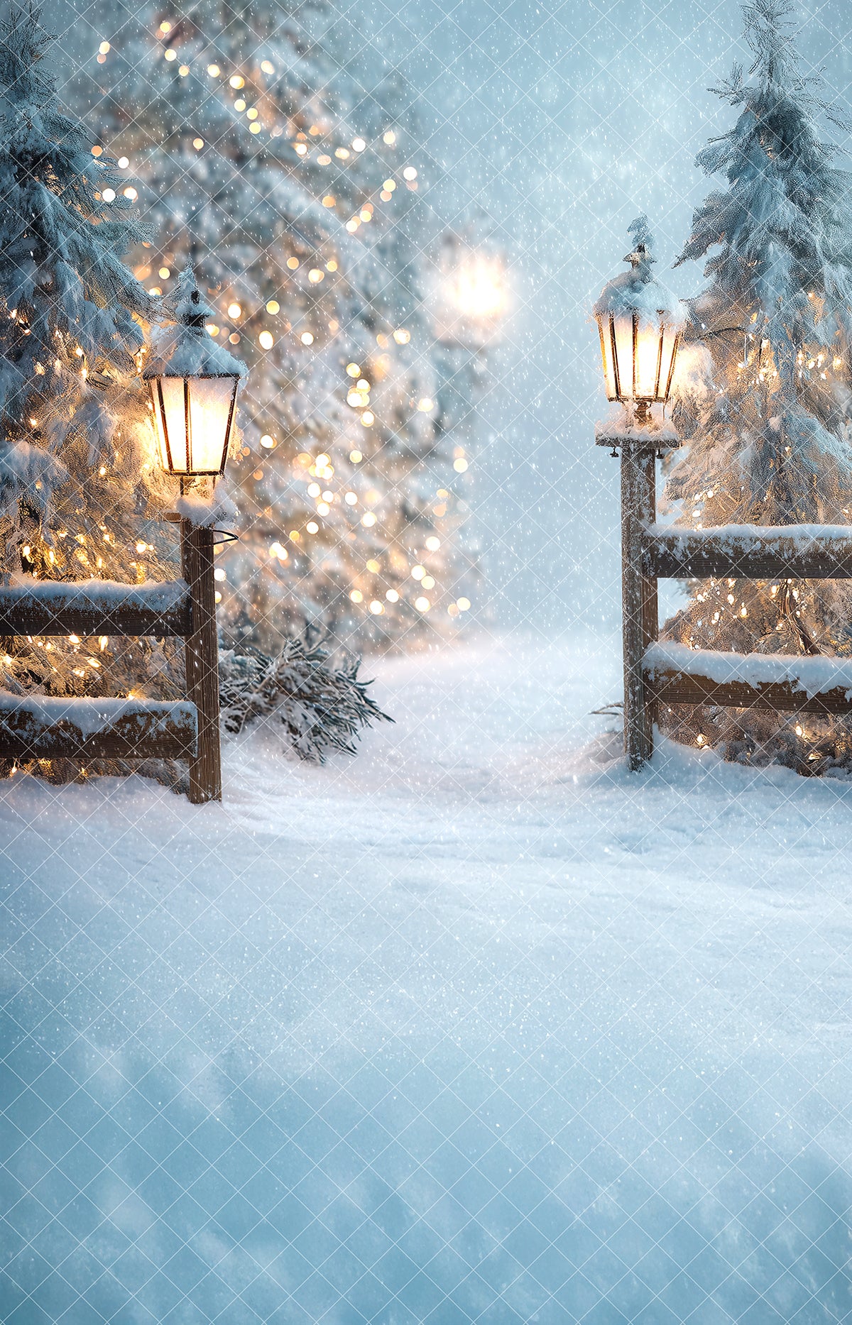 Snowy Field Night Sweep - VH