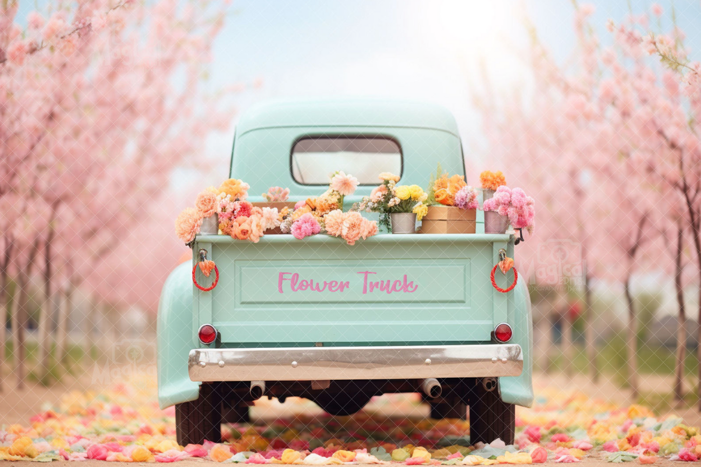 Spring Flower Truck - Nycole Evans | Guest Designer
