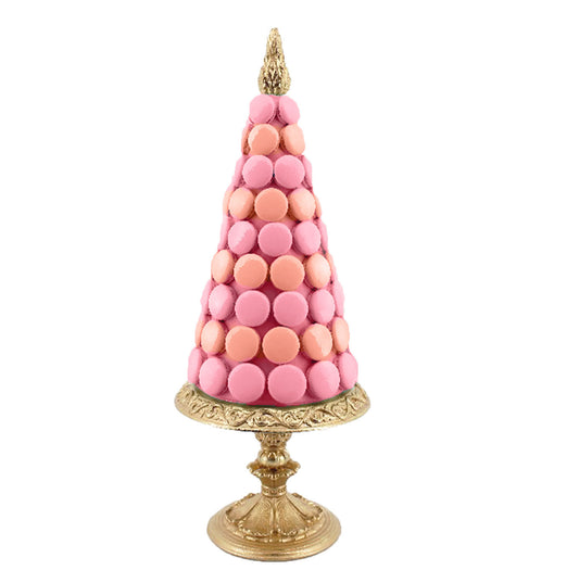 Spring Confections Pink and Sherbert Macaron Tree
