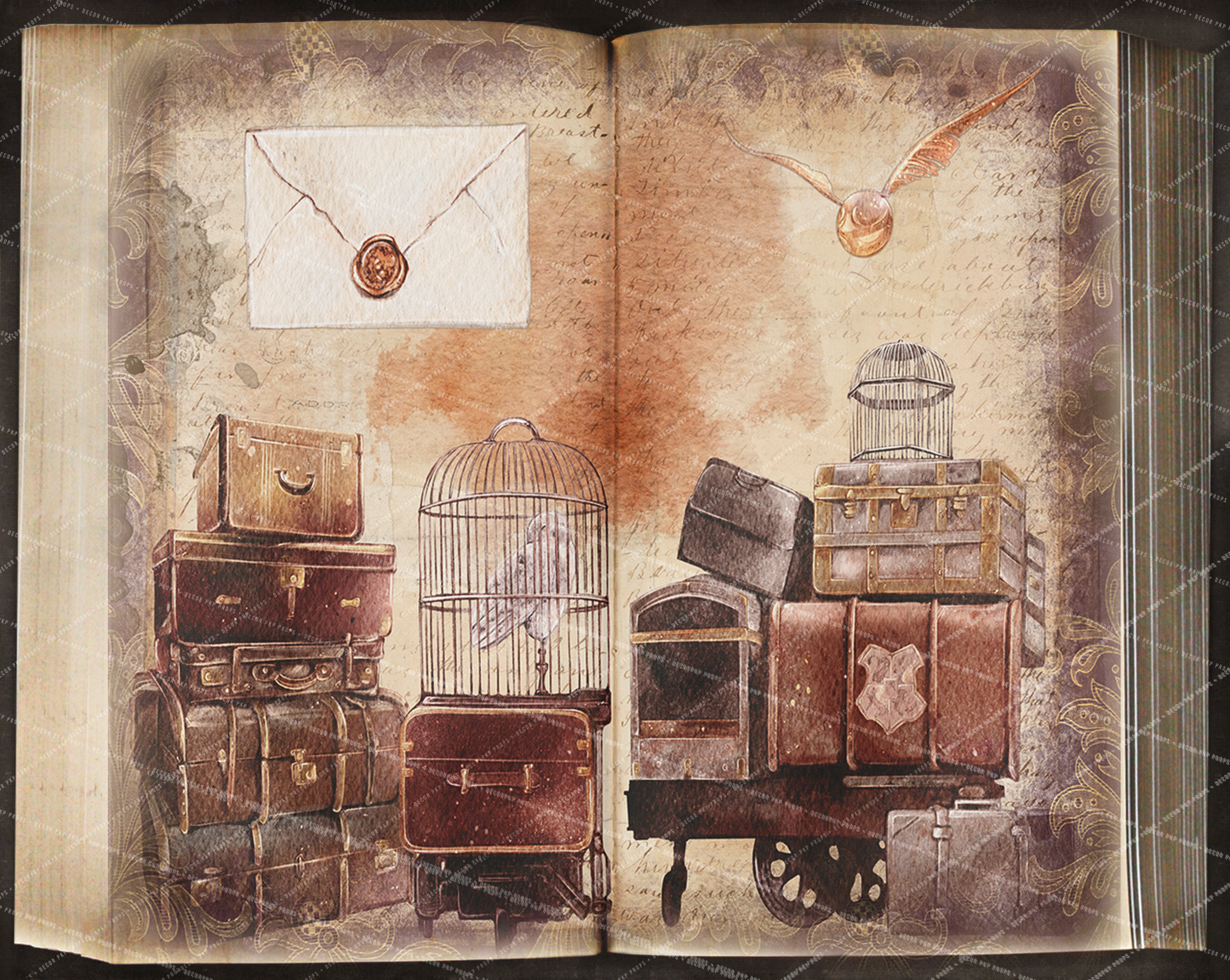 WIZARD TRAVEL BOOK