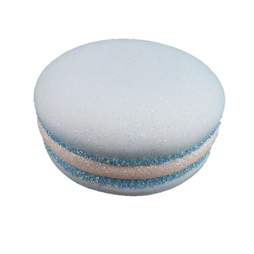 14in Blue Macaron Cookie