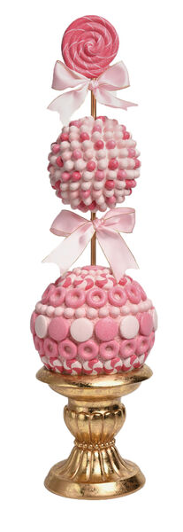 Pink / Gold Candy Topiary