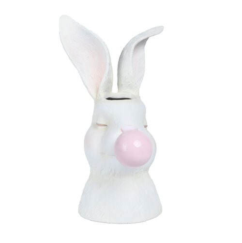 Bunny Blowing Bubbles Vase