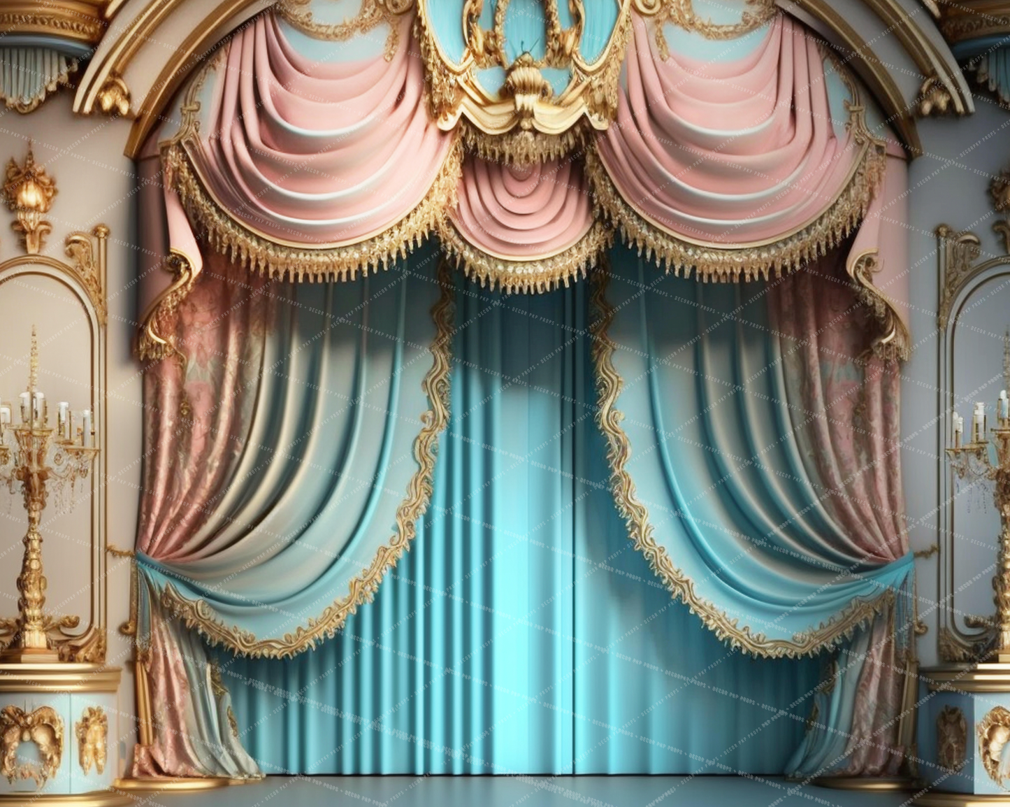 FRENCH STAGE CURTAIN 2